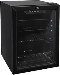 Adega de Vinhos Compressor HQ 48 Litros 16 Garrafas Preto HQ-AV16H (127, Volts)