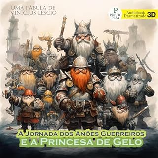 A Jornada dos Anões Guerreiros e a Princesa de Gelo Audiolivro Por Vinícius Léscio capa