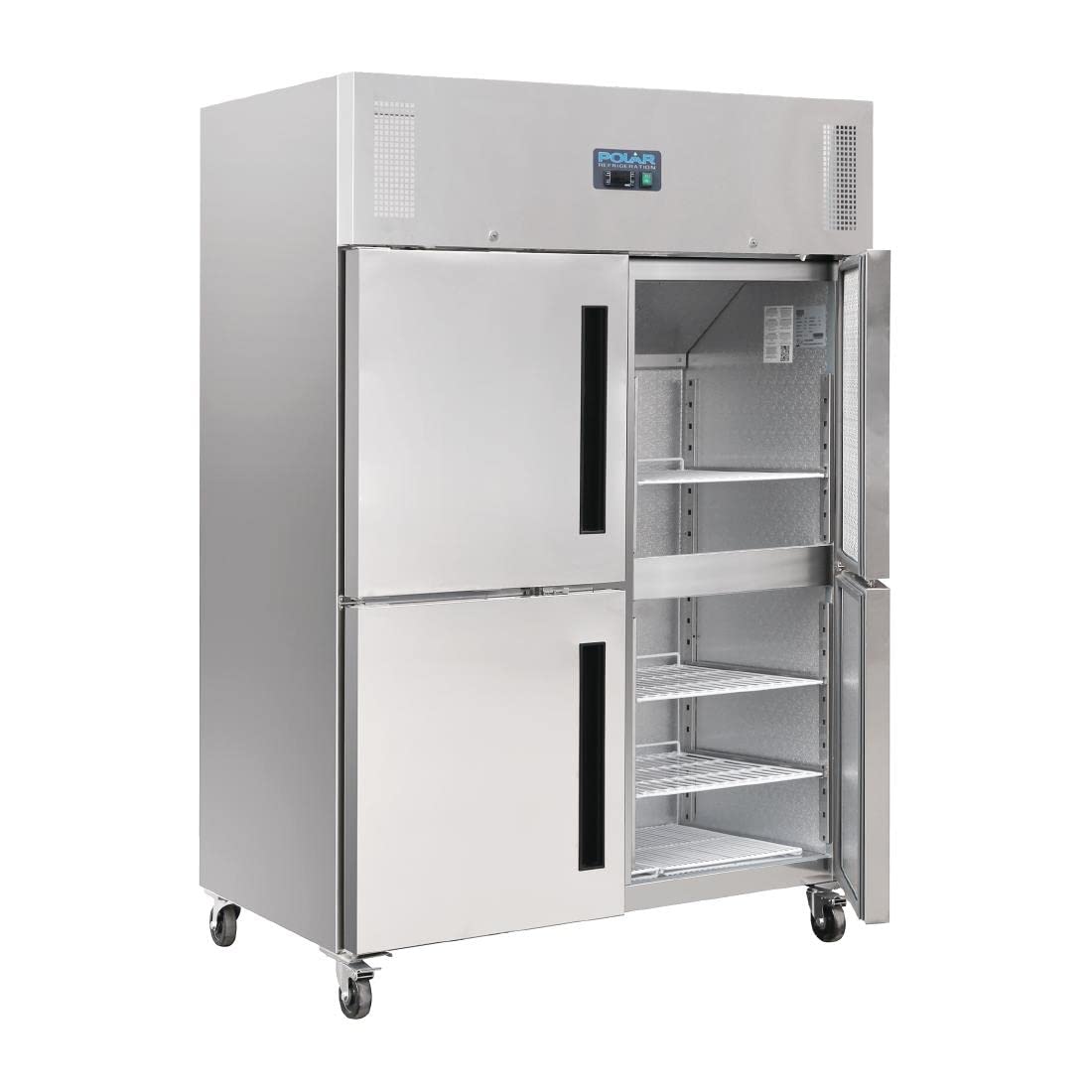 Polar CW196 Congélateur vertical double porte stable 1200 l