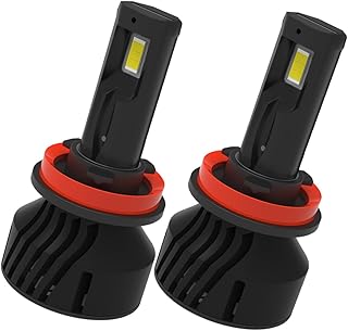 VICASKY 2 Peças Lâmpadas Lâmpada Fornecimento De Carro Acessório De Carro Luzes De Condução De Carro Luz Principal Lâmpada LED Faróis De Carro Farol LED Farol LED Reequipamento A1 Luzes