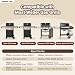 93305 Auffangwanne für Weber Genesis II e-310 e-315 e-325 e-330 e-335, Tropfpfanne für Weber Spirit 200/300 Serie Gasgrill 83156 Fettwanne mit 10er-Pack Tropfwannen Liner für Weber Ersatzteile