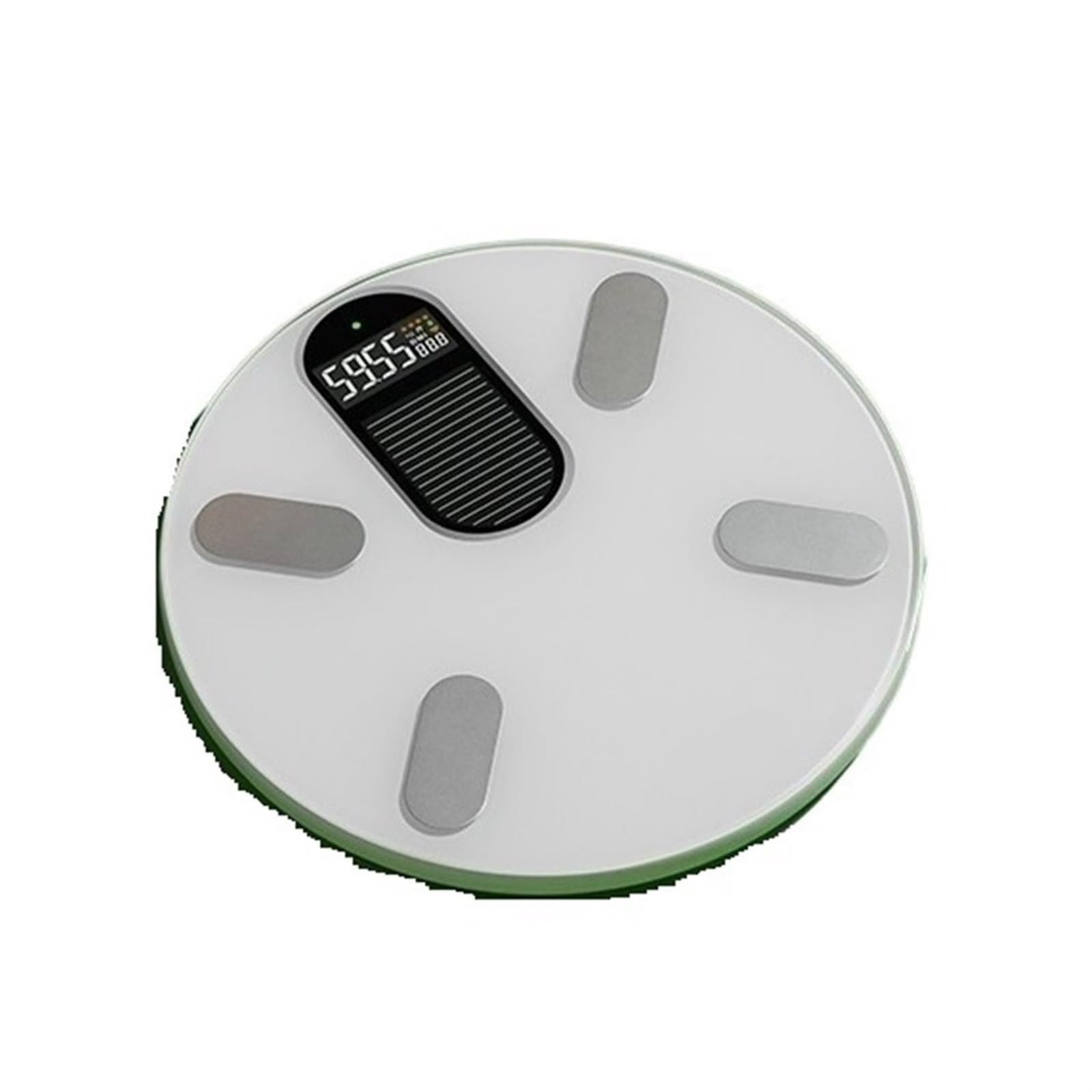 Báscula For Peso Corporal Y Porcentaje De Grasa, Báscula De Peso Bluetooth Con Energía Solar, Báscula De Baño Digital Inteligente FáCil De Usar