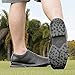 PGM Waterproof Golf Shoes Mens - Summer Breathable Mens Shoes Spiked - Golf Training Sport Sneakers Anti Slip Walking Footwears Outdoor Size 10.5 Black