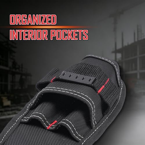 Image of Small Tool Holder, Min Work Organizer Tool Pouch and Knife Holder with Snap Clip