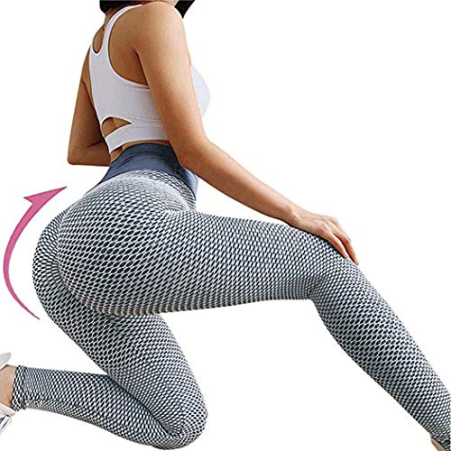 image for SUUKSESS Sexy Butt Lifting Leggings for Women Honeycomb High Waisted W