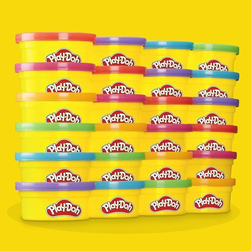 Play Doh Party Favor Pack Bulk 24 of Modeling Compound with Cutters Classroom Supplies - image 8