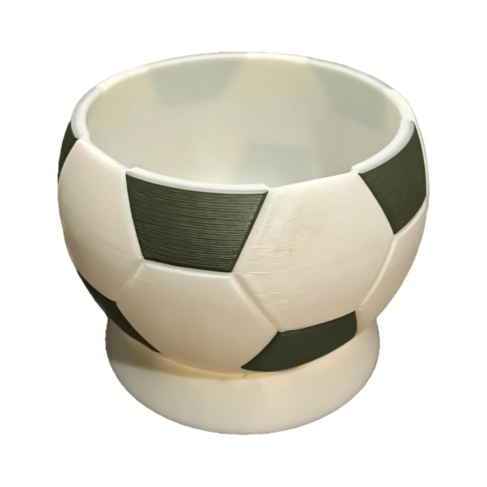 Bol en forme de ballon de football réaliste en impression 3D pour les snacks à la maison