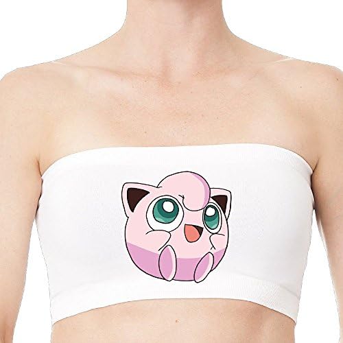Jigglypuff Fashion Sexy Seamless Wrapped Chest Wrapped Chest For Women Underwear One Size White