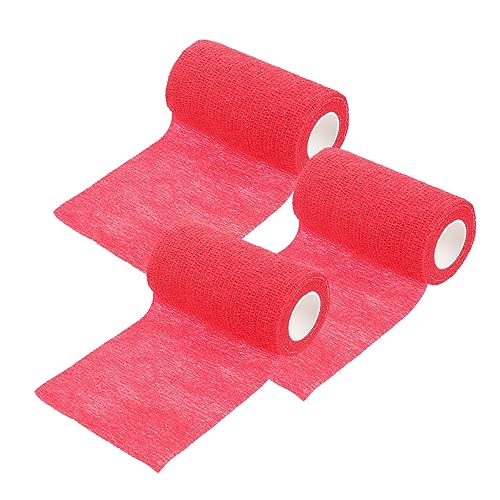 Abaodam 3 Rolls Hockey Racket Grip Tape Sweat Absorbent Slip Wrapper for Enhanced Performance for Hockey Training and Games Design