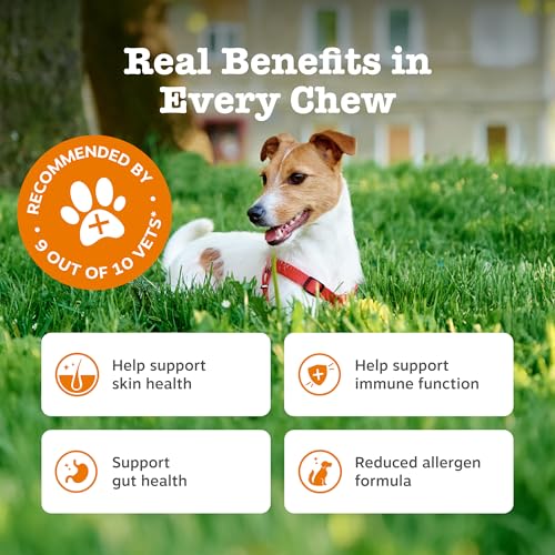 Zesty Paws Allergies & Immunity - Immune System & Skin Support - Dog Treat Supplement - Anti Itch Dog - Salmon Oil & Omega 3-90 Units - Image 4