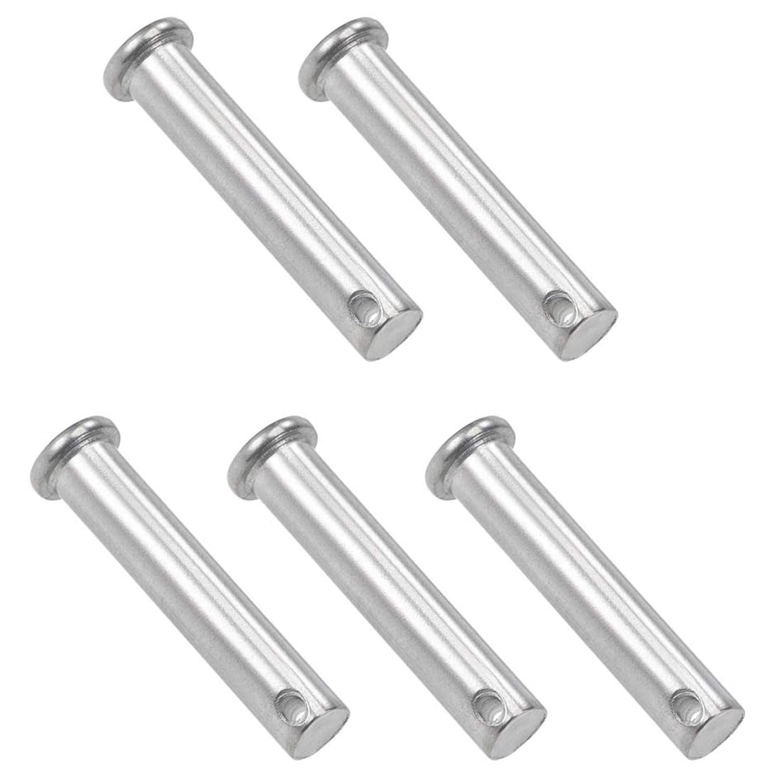 TA-VIGOR 5pcs 10 x 50mm Clevis Pins Single Hole