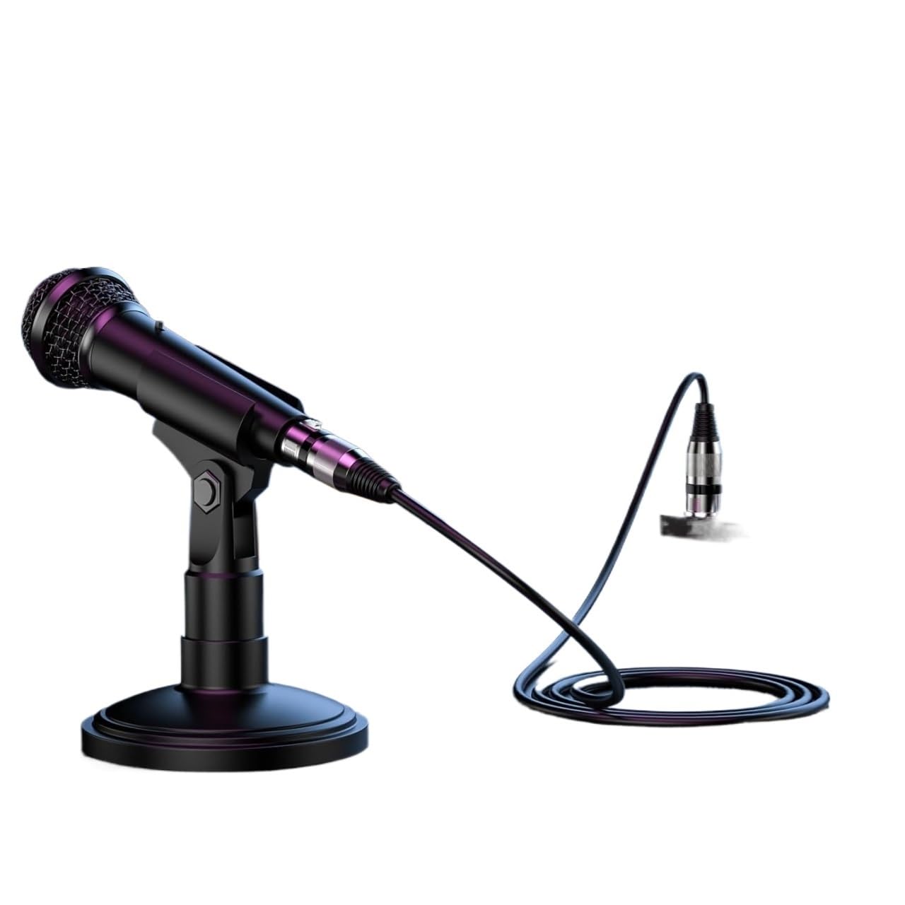 Audio-Mikrofon, XLR-Stecker auf XLR-Buchse, buntes Patchkabel, Schlangenkabel, 3-poliges Mikrofonkabel (rot, 300 cm)