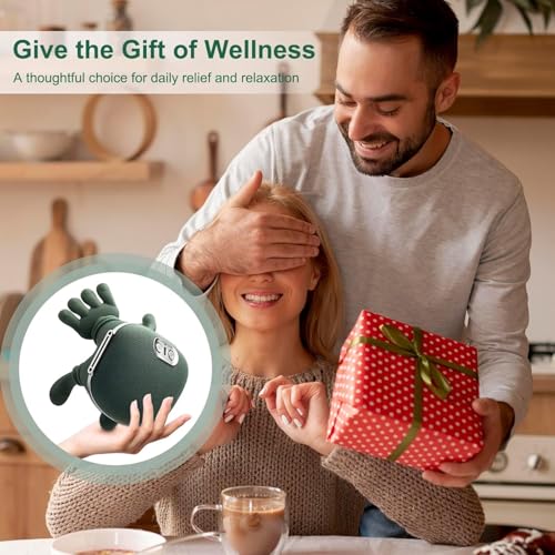Image of MOOKA Bionic Heated Shiatsu Neck & Back Massager, Wireless Portable 4D Deep Tissue Kneading with Heat for Pain Relief & Muscle Relaxation
