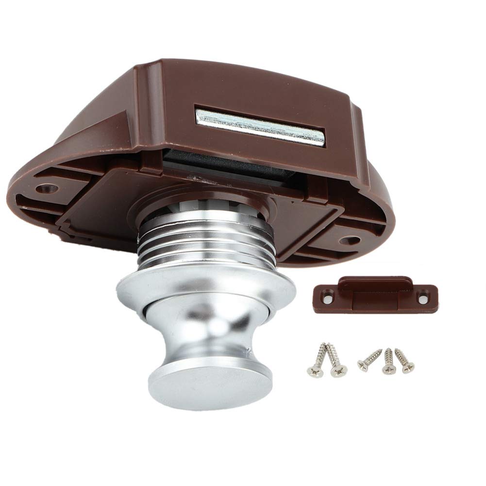 Ebtools Rv Keyless Hatches - Cabinet Button Lock,Car Boat Keyless Push Button Lock Rv Cabinet Drawer Safety Latch Lock