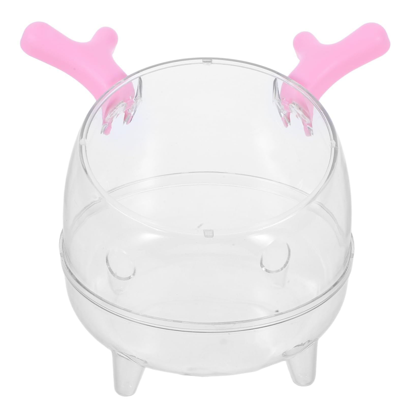 Milisten Hamster Bathroom Toilet Chinchilla Dust Bath Bowl Hamster Bath Kit for Small Animal Potty Trainer Box and Pet Cage