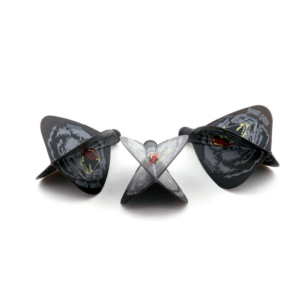 CUESOUL TERO AK4 Dart Voli Standard, Slim, Aquilone, Diamante, Scudo, Set di 3 Pezzi - 5