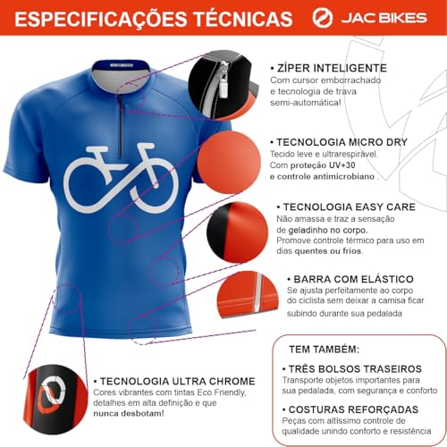 Kit Pai E Filho Camisa Bike Forever Azul Ciclismo Adulto Infantil Bike (Azul, G Pai | 10 Infantil)
