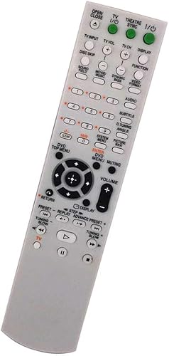 Mando a distancia reemplazado compatible con Sony DAV-DX255 RM-ADU005 DAV-DZ230 DAV-HDX466 HCD-DX255 HCD-HDX266 DAVDX255 RMADU005 DAVDZ230 DAVHDX466