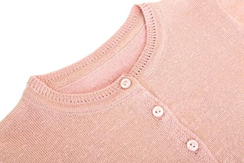 Lilax Girls’ Knit Long Sleeve Sparkle Cardigan Sweater3