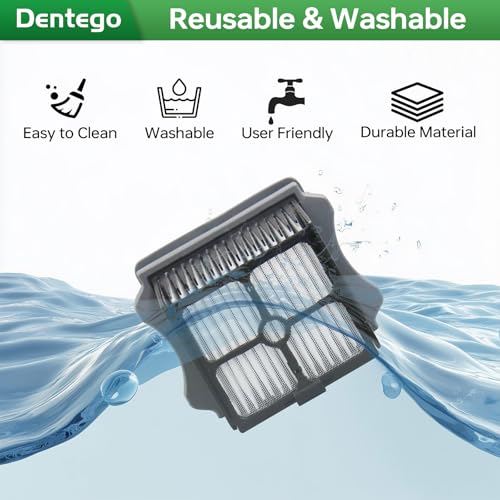Image of Vacuum Filter Replacement for Tineco iFloor 3, Floor ONE S3, Floor ONE S5 | Compatible with Tineco Floor ONE S5 Pro Cordless Wet Dry Vacuum Cleaner, iFloor 3 Replacement Parts, 4 Pack