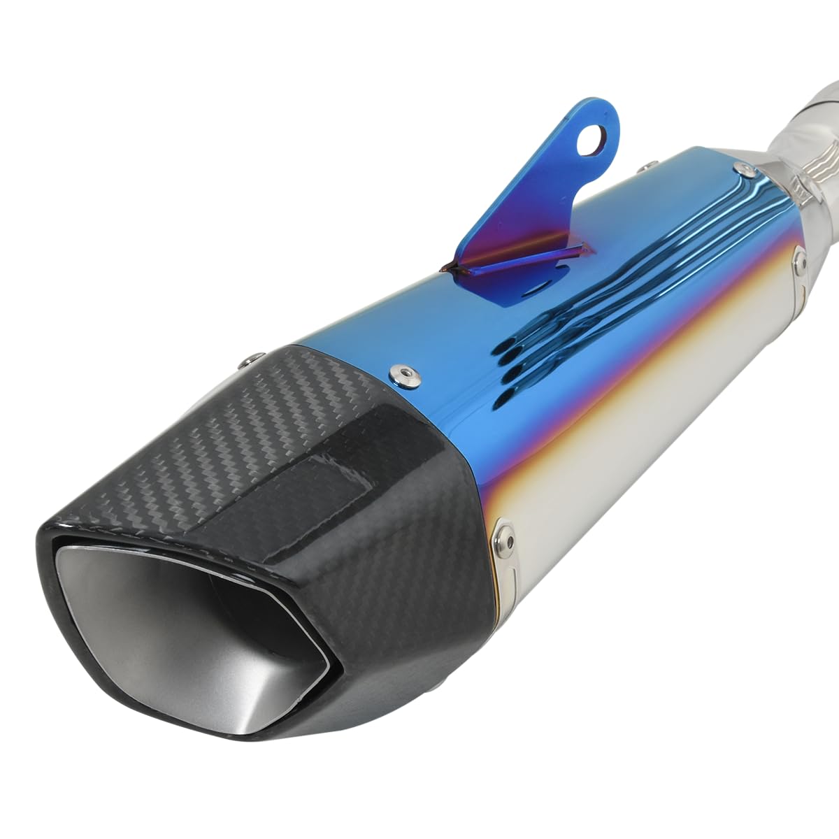 Amazon | FIRECARP バイク用 中間パイプ エキゾーストパイプ