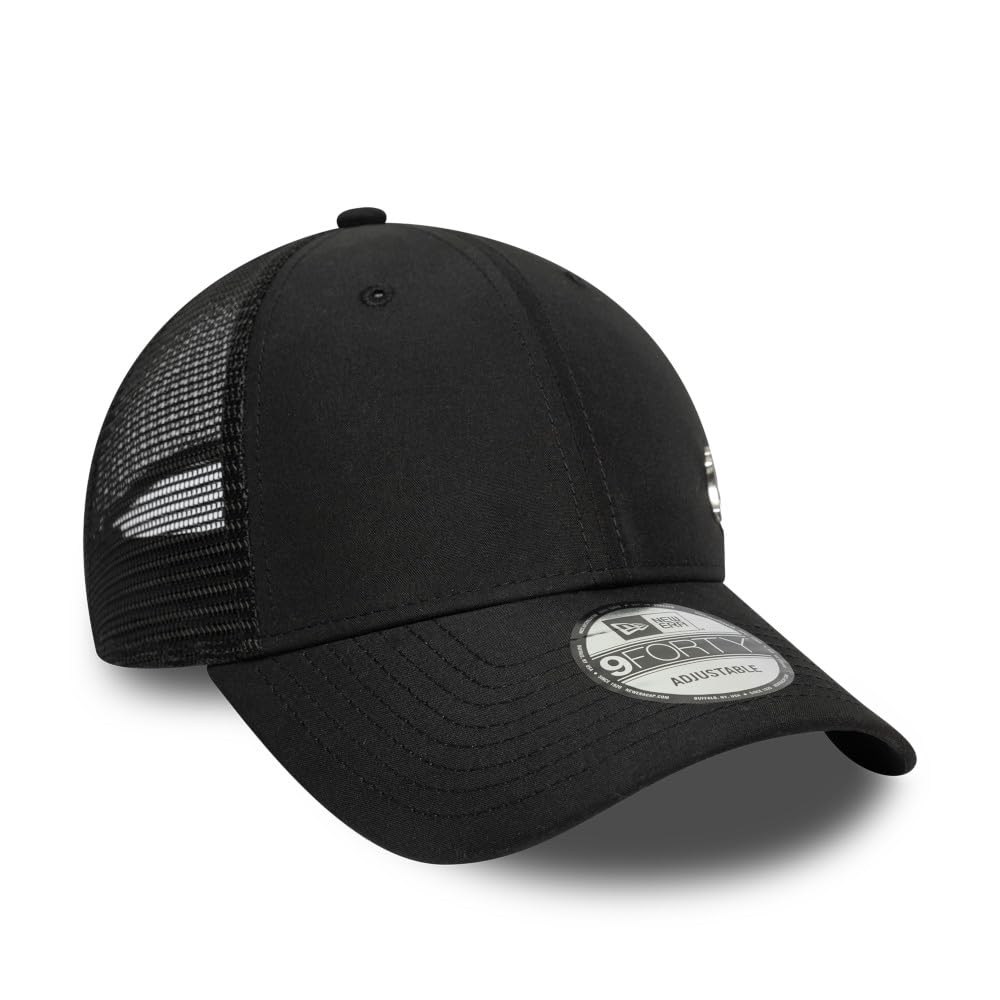 New Era Czapka baseballowa dla dorosłych Flawless MLB New York Yankees czarna, czarna, jeden rozmiar