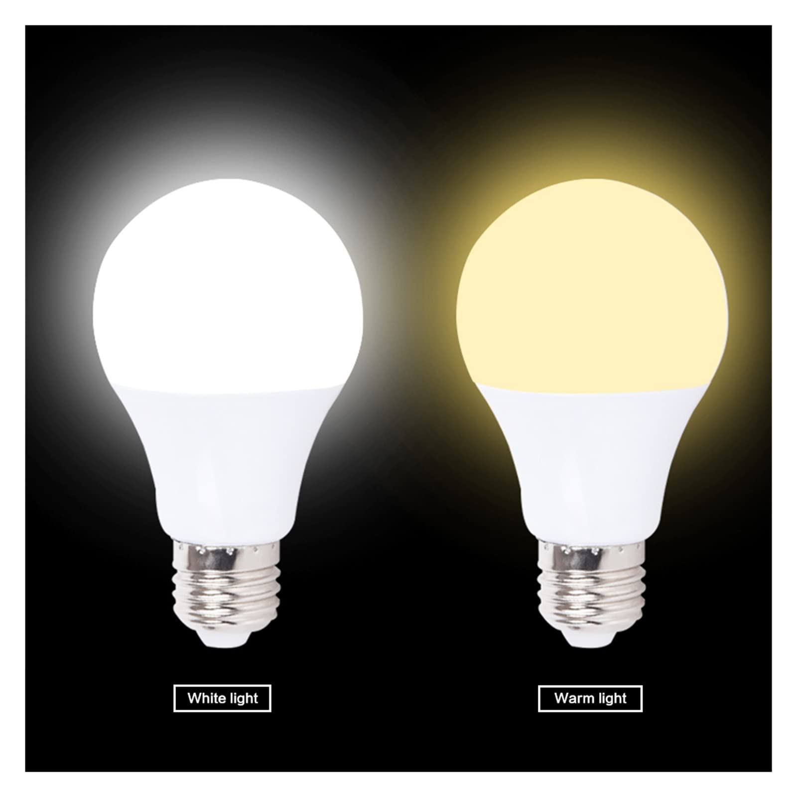 5 sztuk/partia żarówka LED E27 lampy DC AC 12V 24V 36V LED Light 3W 5W 7W 9W 15W 24W 36W Bombilla oświetlenie Led żarówki niskiego napięcia Lucky (Color : Cold White, Size : 7W E27 SUPORT 12-