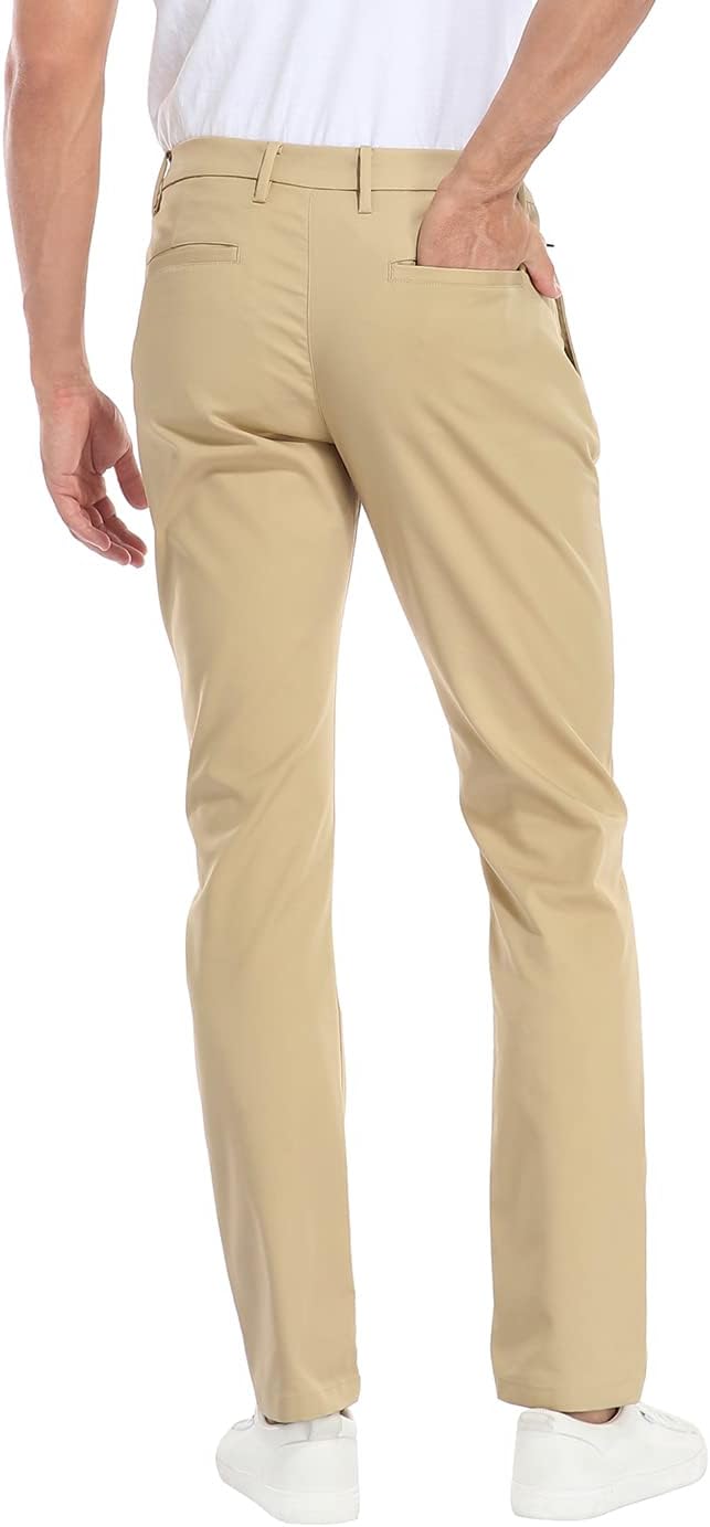 LRD Mens Stretch Golf Pants – Lightweight Performance Slim Fit Golf Pant for Men - Image 6