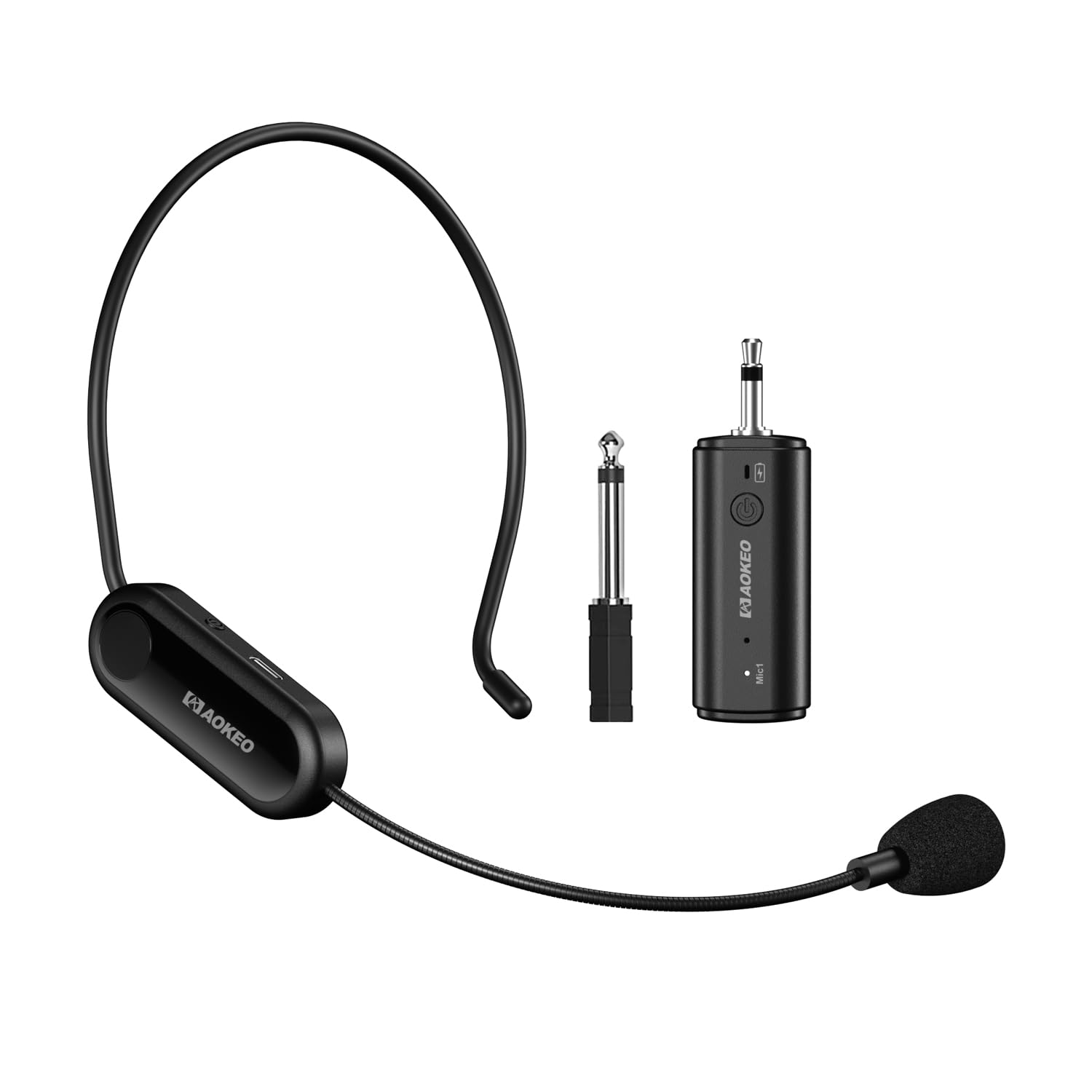 Photo 1 of Aokeo UHF Wireless Headset Microphone System