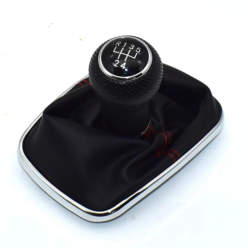 Poanbcgy 5 Speed Auto Parts 5 6 Speed Car Manual Gear Shift Knob Shifter Lever Stick For Golf Mk4 Gti R32 1999-2005 For Bora For Jetta 1999-2004(5 Speed)