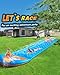 Spring Water Slip and Water Slide, 22FT Lawn Slip n WaterSlide for Kids Adults, Backyard Summer Outdoor Water Toys with Sprinkler, 2 Inflatable Bodyboards