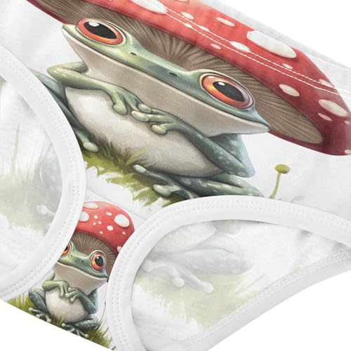 Cute Frog Mushroom Toddler Girls's Underwear 2T 202b89624