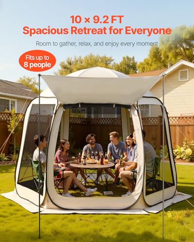VEVOR 10x9.2 FT Pop-Up Screen Room