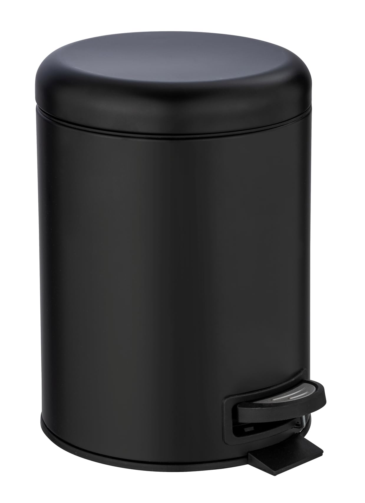 WENKO Treteimer Leman, 5 Liter, Schwarz
