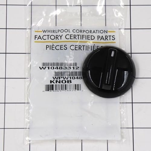 Allstar Appliance Parts WPW10483312 Range Knob