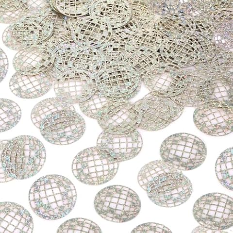 100pcs Glitter Disco Ball Confetti by PEUTIER Cover