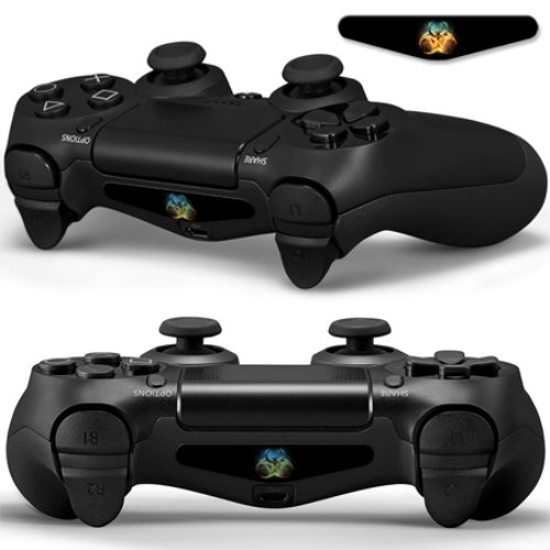 2x Light Bar Decal Led Skin Sticker Body for PlayStation PS 4 PS4 Controller DualShock 4 #0069