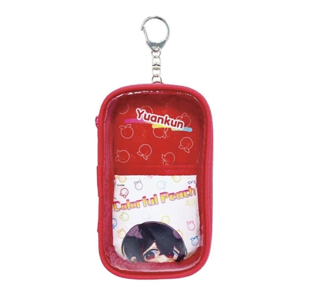 Colorful Peath ポーチとクッションセット.カード5枚　のあさん Colorful Peath ポーチとクッションセット.カード5枚 のあさん