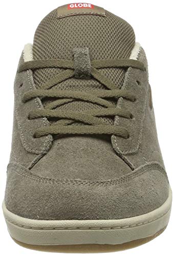 Image of Globe Men's Skateboarding Shoes, Grey Walnut Oatmeal 16310, 8 UK