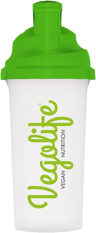 Vegolife Shaker Bottle - Mix Master Protein Shake Bottle 700ml - Gym Protein Powder Blender Cup - Leak-Proof Lid with Mesh Grill for Smoother, Tastier Shake Mixing On The Go - Bpa Free