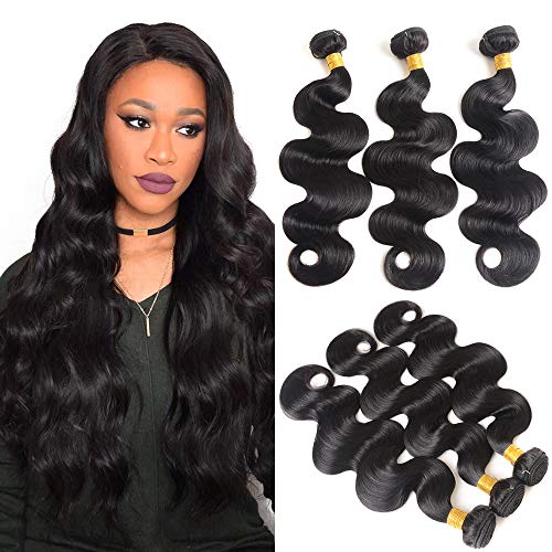 YueShiYin 10A Brazilian Virgin Body Wave 3 Bundles 100 Unprocessed Brazilian Body Wave Human Hair Brazilian Body Wave 18 20 22
