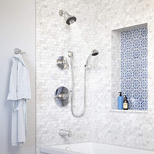 Symmons 5506-1.5-TRM Elm kit para bañera y ducha de 5 sprays con ducha manual de 3 sprays en cromo pulido (válvulas no incluidas) miniatura 6
