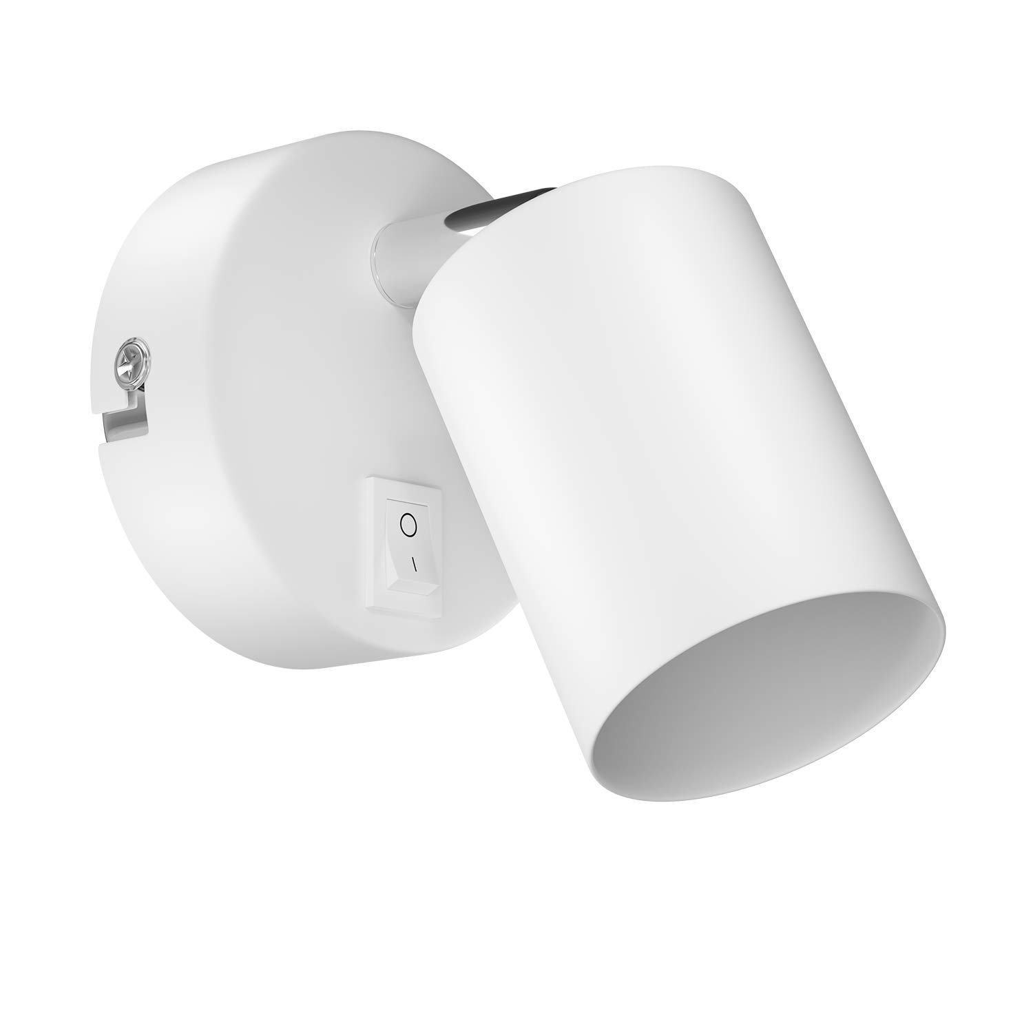 Lampada Da Letto Lampada Da Lettura Lampada Da Parete Regolabile 1xE27 10w Bianco Interruttore A Levetta Briloner 55820490 - Foto 8