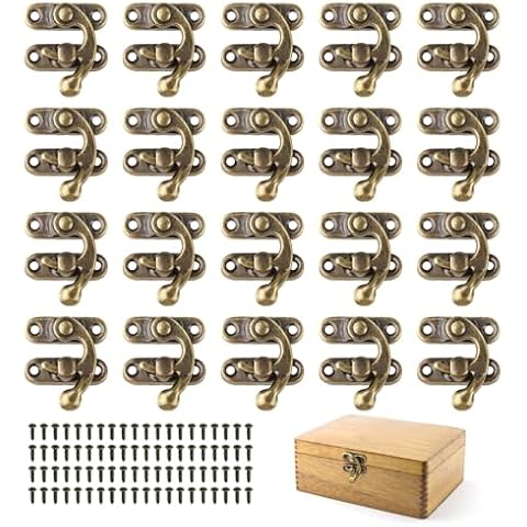 Taoduod 20pcs Antique Latch Hook Set Cover