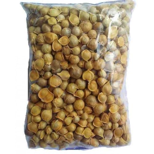 OnMexa Kashmiri Lehsun Natural Himalayan Single Clove Garlic Handpicked & Sun-Dried for Traditional Recipes (2 oz)