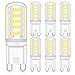 Produktbild Eco.Luma G9 LED Dimmbar Leuchtmittele 4W Ersatz für 40W 33W G9 Halogenlampe, Kaltesweiß 6000K 400LM, G9 Sockel Glühlampe, Kein Flackern, AC220-240V, 6er Pack