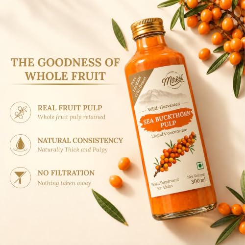 Miresi Store Miresi Himalayan Sea Buckthorn Pulp 300ml - Image 6