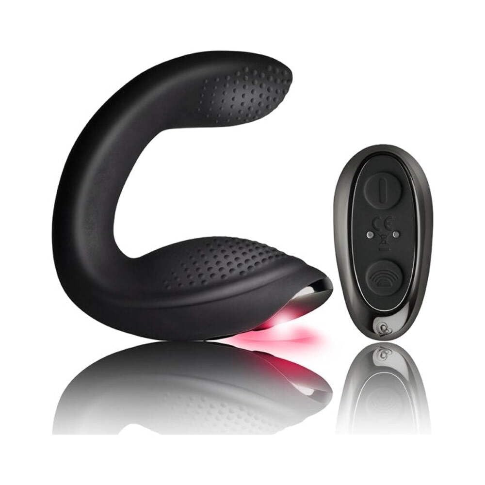 Amazon.com: Rocks-Off Rude-Boy Xtreme Rechargeable Silicone Prostate and  Perineum Stimulator with Remote Control - Black/Silver : Health & Household
