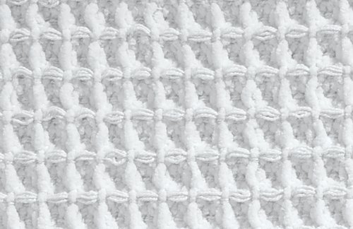 Tapis de bain coton blanc York InterDesign pour sortie de douche - 3