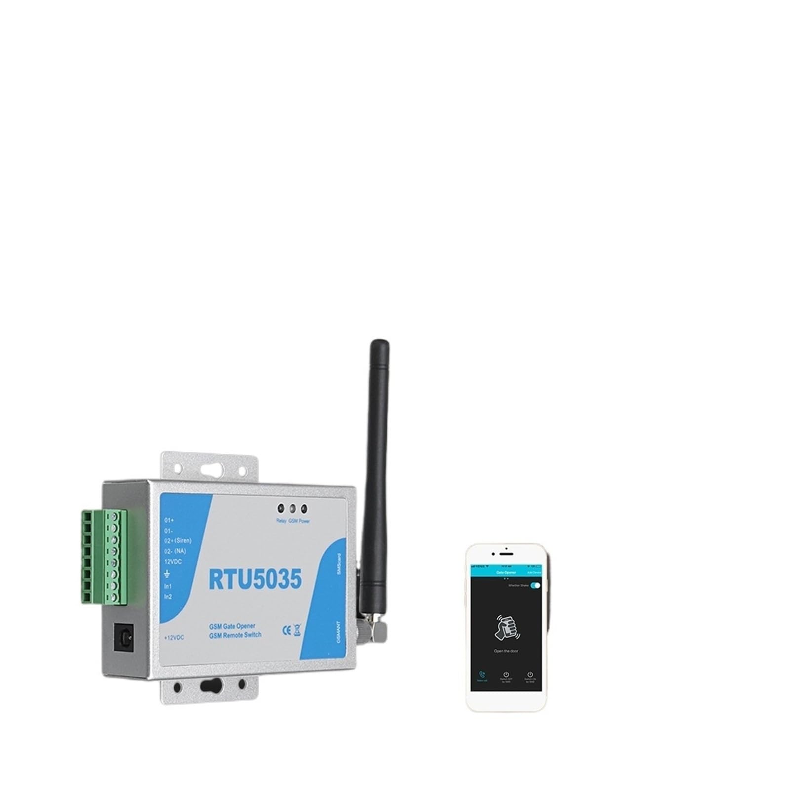 RTU5035 Interruptor De Relé Para Abrepuertas GSM